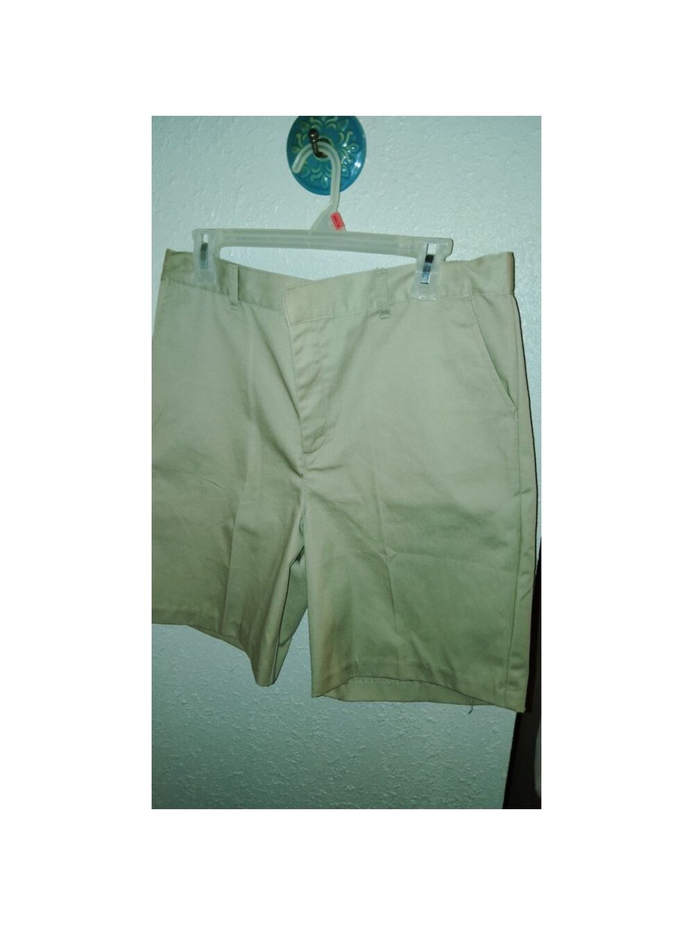 Classroom sz 16 husky boys khaki shorts uniform new with tags adjustable waist